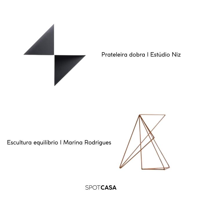 objetos de decorao minimalistas