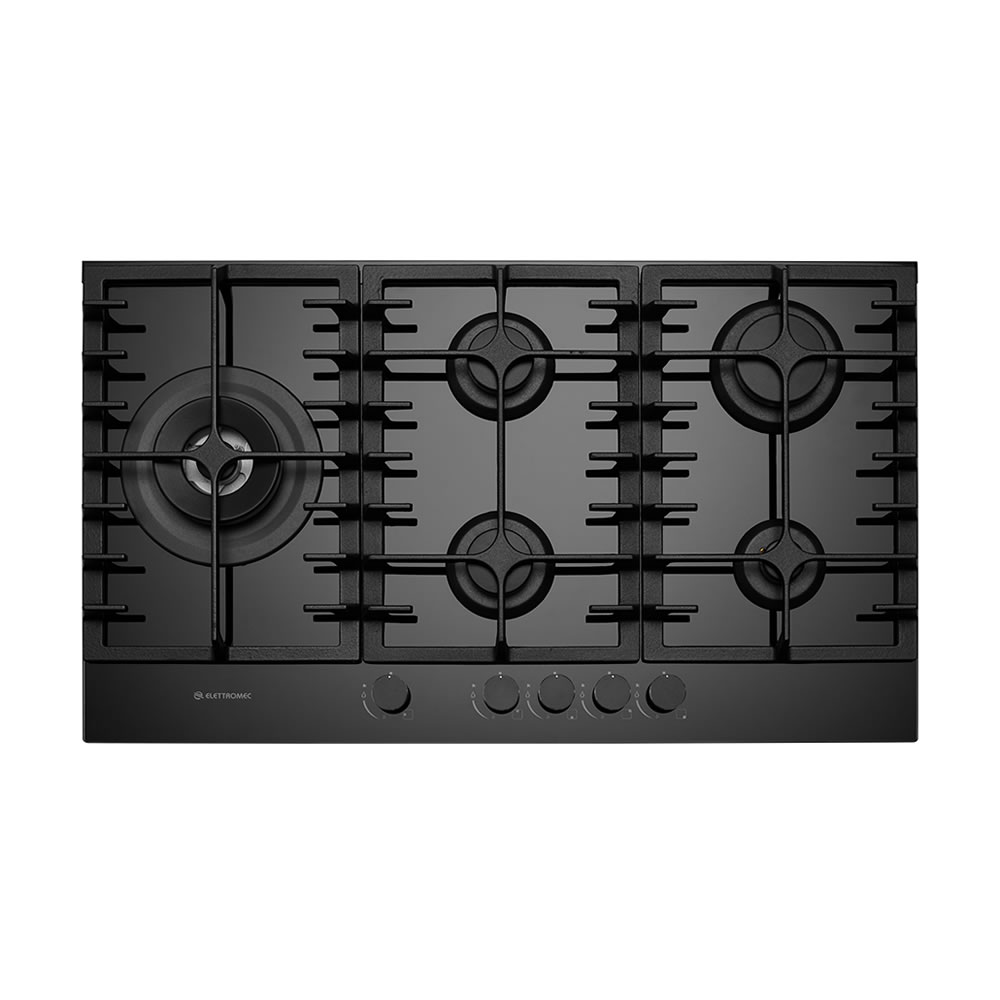 Cooktop Vetro 90 cm Bivolt Elettromec