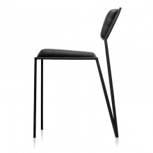Conjunto com 4 Cadeiras Velvet tecido Designer Tiago Curioni