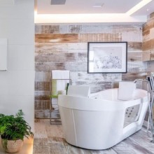 Banheira de Hidromassagem Freestanding Glass Pretty Jet