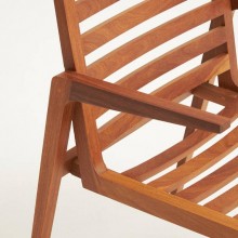 Cadeira Ype Com Brao de Madeira Cumar Design Assinado 