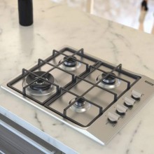 Cooktop a Gs Square Inox 4GX60 Safestop Tramontina