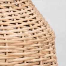 Pendente em Fibra Natural Decorativo Modelo SC83 P/ Cozinha