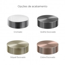 Torneira de Mesa Mix&Match Docol para Banheiro Cromado