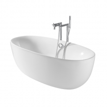 Banheira Imerso Virginia Roca Oval Acrlico Branco 170x80