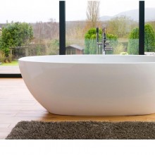 Banheira Freestanding Grande 178cm Branca Doka Bath Works