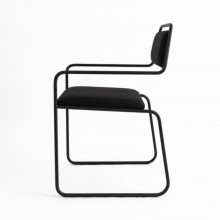Cadeira Line Fyp Design Eduardo Vale com Estrutura Metálica