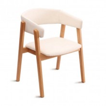 Cadeira Design Assinado Rodrigo Delazzeri Estofada Estrutura Madeira