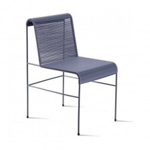 Cadeira Uirapuru em aço carbono maciço e fios de PVCMolio Design