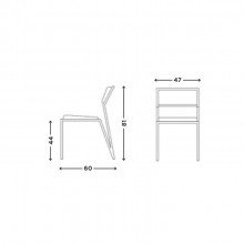 Cadeira Velvet, Assento Couro Natural Design Tiago Curioni 