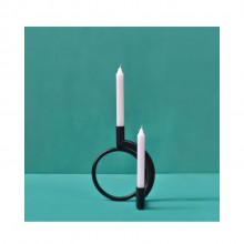 Suporte Para Velas Gourmet de Ao Carbono Design Assinado