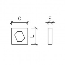 Cobogo Cimenticio Tijucas Item Decorativo de Cimento Gauss