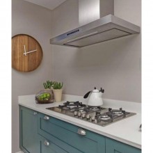 Coifa Adria Parede Elettromec 90cm 220V Gourmet Titanium