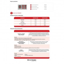 Cooktop Quadratto Gs 5 Bocas 90cm Bivolt Elettromec Titanium