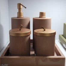 Kit ou Conjunto de Acessrios Para Banheiro Minimalista 