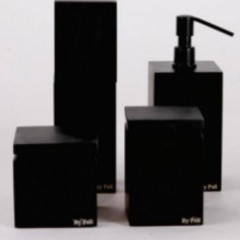 Kit de Acessrios P/ Bancada de Banheiro Minimalista Resina
