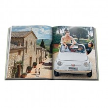 Livro Decorativo P/ Mesa de Centro Travel Toscany Toscana