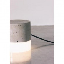 Luminria Peso em Concreto Design Assinado Estdio Iludi  