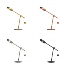 Luminria de Mesa Loud Klaxon Ao Inox Led Minimalista