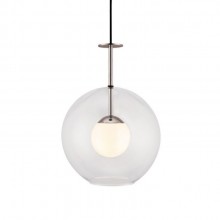 Pendente Eyes Klaxon Lustre Teto Ao Inox Globo Minimalista 