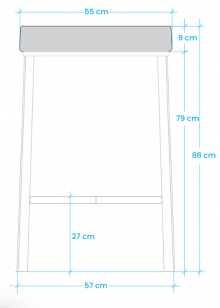 Suporte Para Cuba de Concreto Horizon Fabricante Konkre 