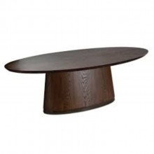 Mesa de Jantar Oval Marina Grande Para Cozinha Arte Nova