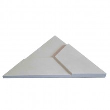 Revestimento Cimentício de Parede Triangular Strutturare