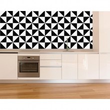 Azulejo Decorado Meio 15,5x15,5cm Para Cozinha e Banheiro