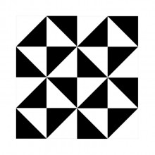 Azulejo Decorado Meio 15,5x15,5cm Para Cozinha e Banheiro
