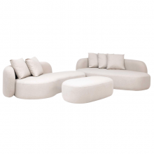 Sof Orgnico Personalizvel Soul Chaise Puff Hafatto 