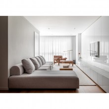 Sof para Living Sala Blass Estofado Modular Design Assinado