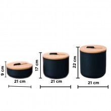 Conjunto de Potes Kobe Design Assinado Estdio Iludi 